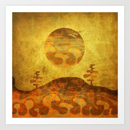 Totems Art Print