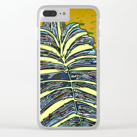 Palm Leaf Fosil 2 / Nature 13-12-16 Clear iPhone Case