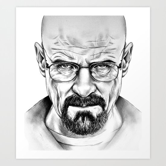Walter White Art Print