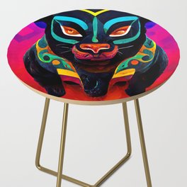 Mayan Panther Side Table