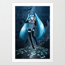 Miku Art Prints Society6