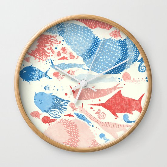 Under the sea Wall Clock