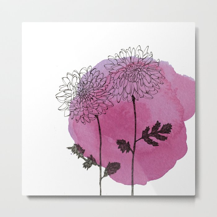chrysanthemum Metal Print