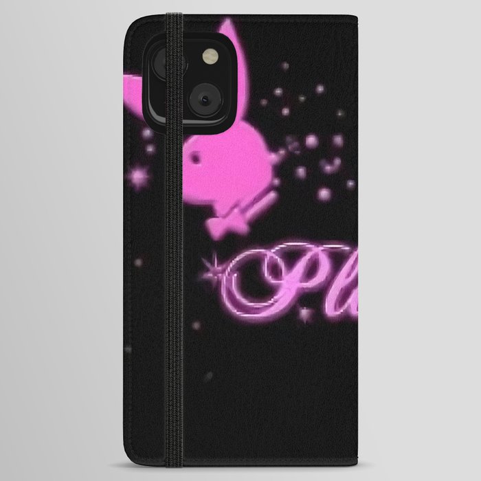 bunny pink y2k aesthetic  iPhone Wallet Case