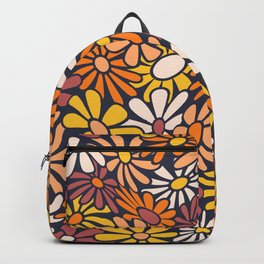 Hippy Flower Power #3 Backpack