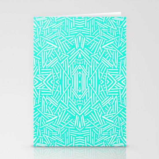 Radiate (Mint) Stationery Cards