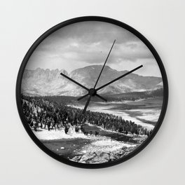 The Sierra Nevada: John Muir Wilderness, Sequoia National Park - California Wall Clock