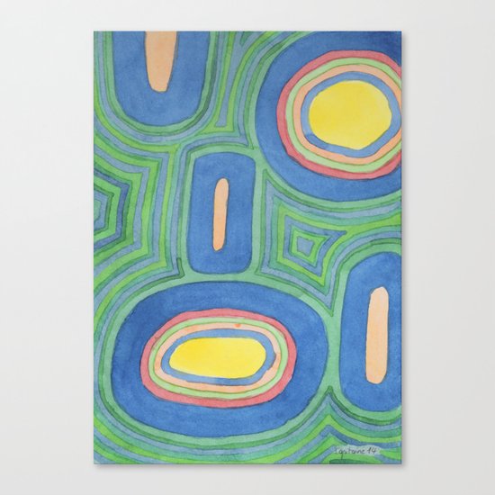 Analyzing the Power of Yellow Canvas Print
