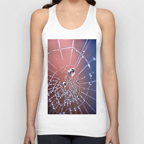 Spiders Necklace Unisex Tank Top