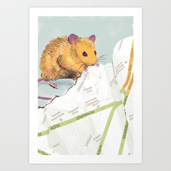 Mouse Art Print