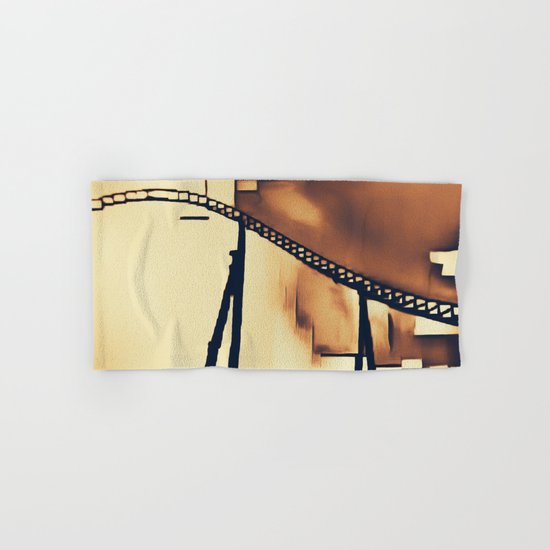 Roller Coaster Hand & Bath Towel