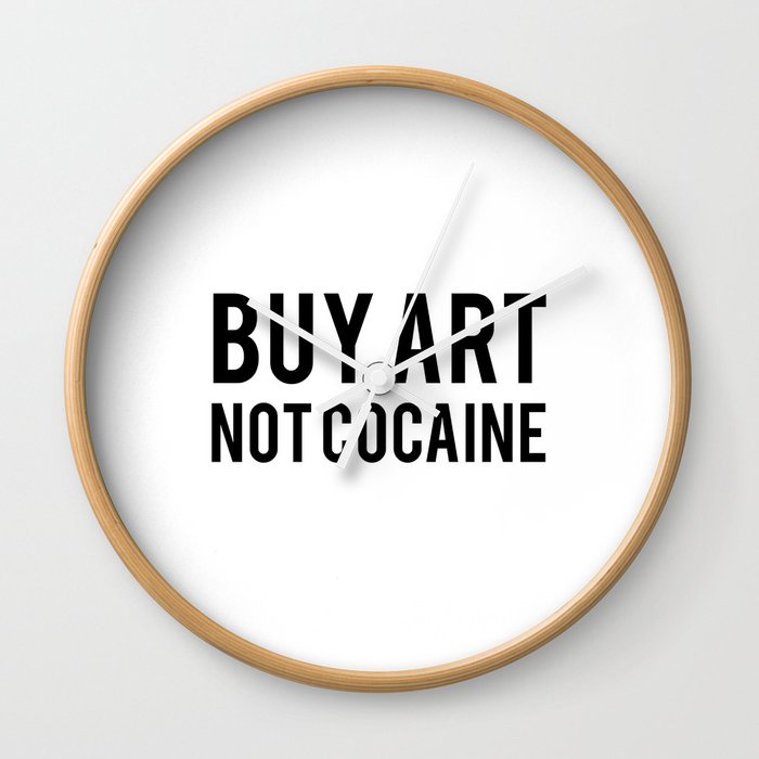 Funny Art Print Funny Quotes Prints Funny Wall Art Printable Funny Printable Funny Decor Wall Clock By Printablelifestyle Society6