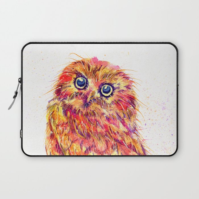Caffeinated Owl Laptop Sleeve