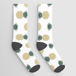 Foodies pineapples golden 3 Socks