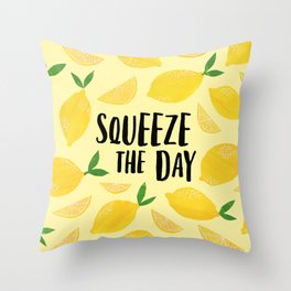 Squeeze the Day Throw Pillow