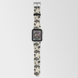 Bison - black and cream Apple Watch Band