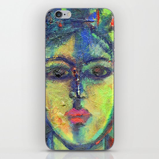 Face#3 iPhone & iPod Skin