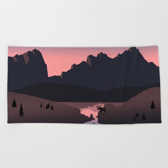 Rocky Mountain Marvelous Beach Towel