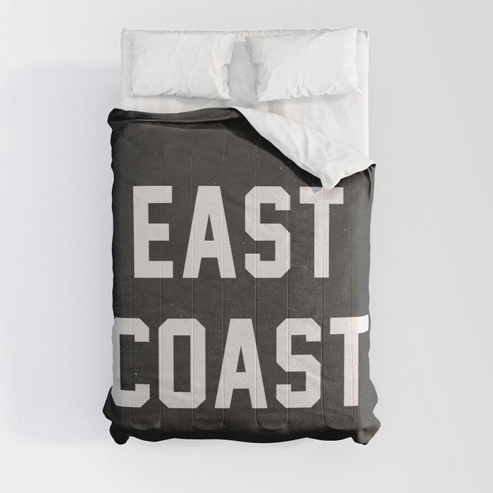 East Coast - black Comforter