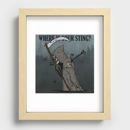 Where is Your Sting? Recessed Framed Print