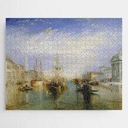 Joseph Mallord William Turner - Venice, from the Porch of Madonna della Salute (The Grand Canal - Venice Jigsaw Puzzle