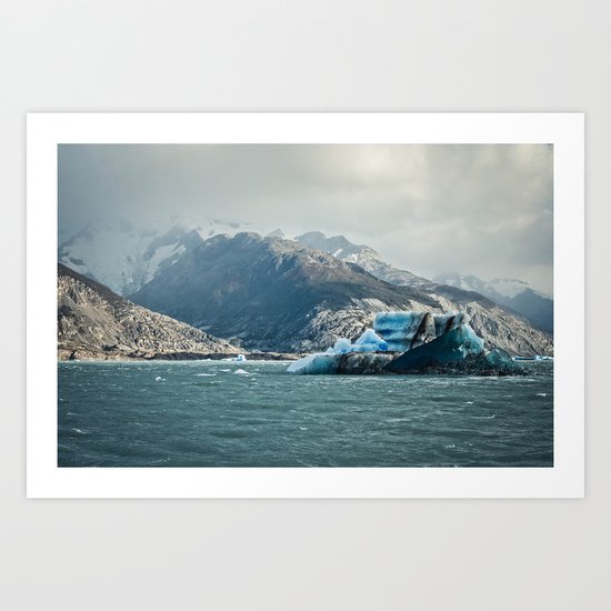 Ice Sea 4 Art Print