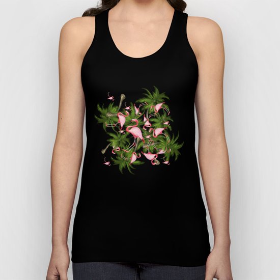 Palm tree Unisex Tank Top