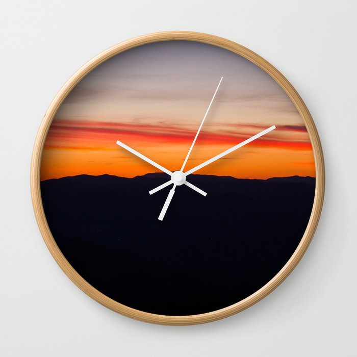 Sunset on the AT Wall Clock