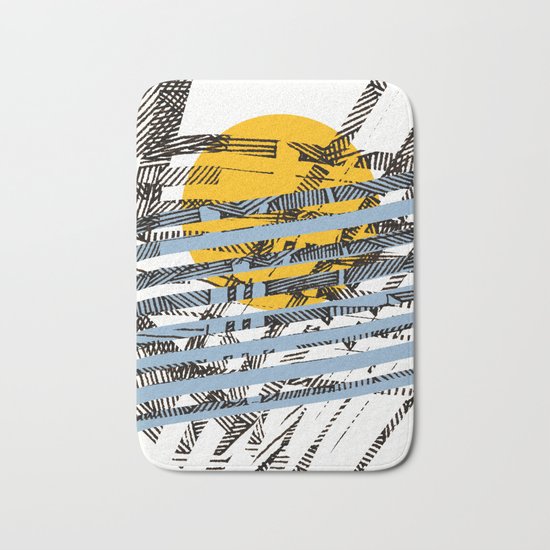 - blue or not - Bath Mat