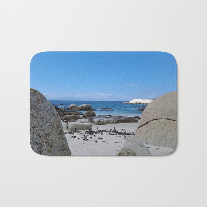 Rocky shore Bath Mat