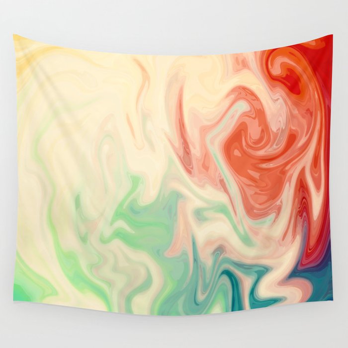 Abstract Marble Painting Wall Tapestry