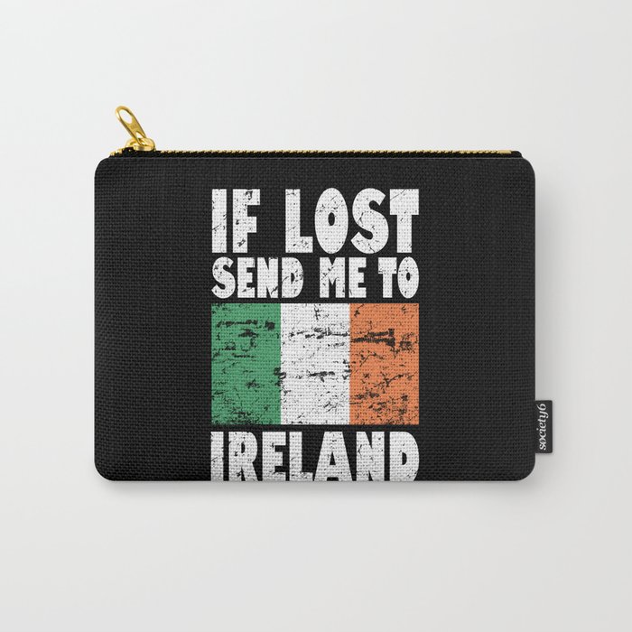 Ireland Flag Saying Carry-All Pouch