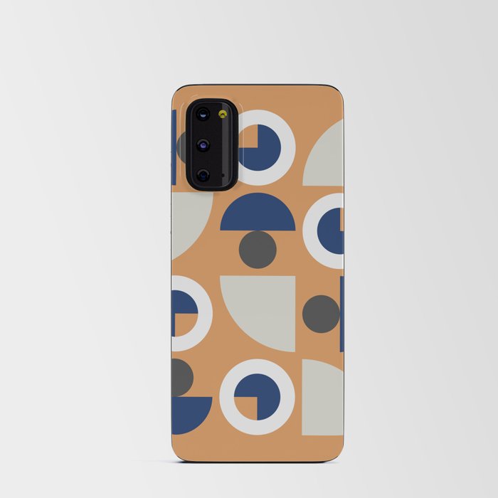 Classic geometric arch circle composition 25 Android Card Case