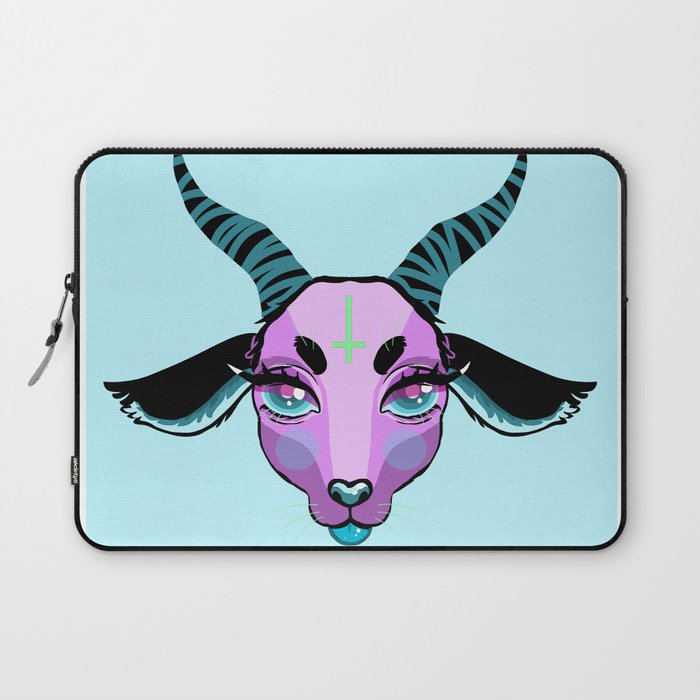 Pastel Goat Laptop Sleeve