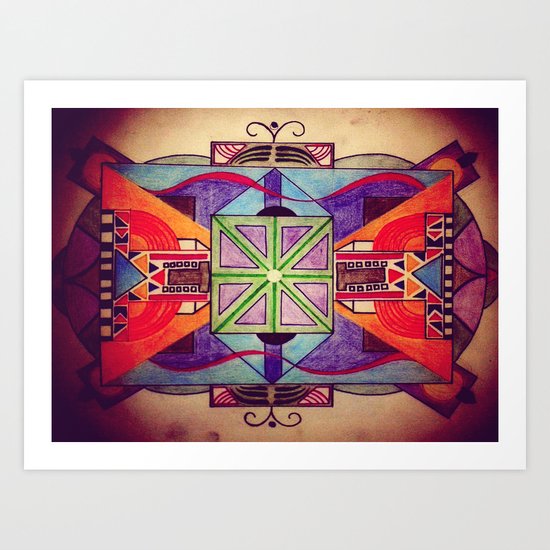 Mandala Art Print