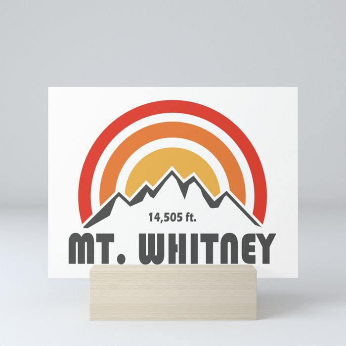 Mt. Whitney Mini Art Print