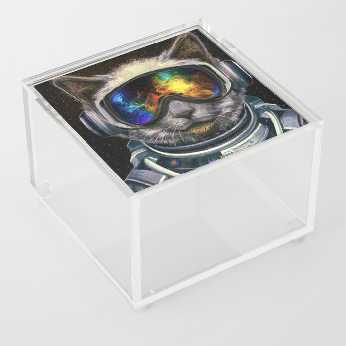 Astro Cat Acrylic Box