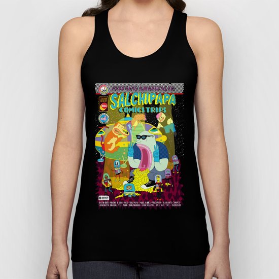 SALCHIPAPA Unisex Tank Top
