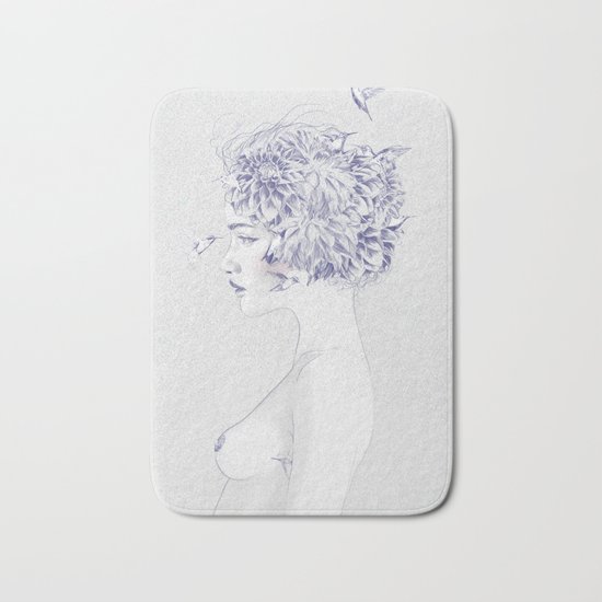 Dahlia Bath Mat