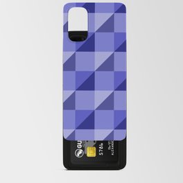 Very Peri Grid Android Card Case