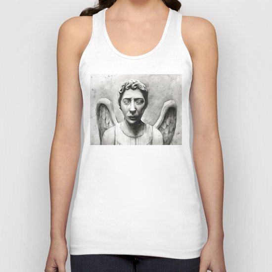 Weeping Angel Unisex Tank Top