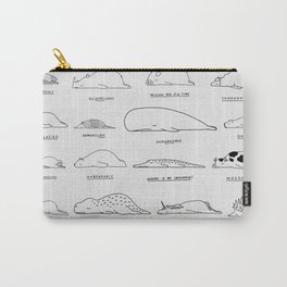 Moody Animals Pattern Carry-All Pouch