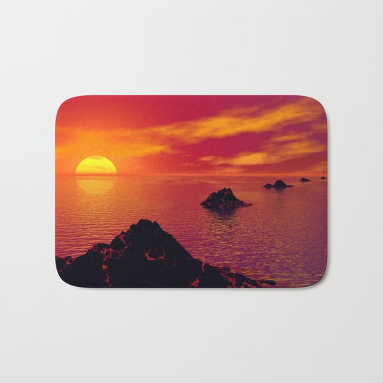 Volcanic Chain Bath Mat
