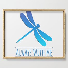 Dragonfly - Always with Me Serving Tray