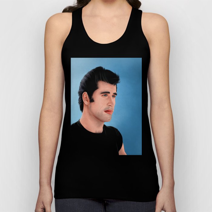 Danny Zuko Grease Tank Top by San Fernandez Society6