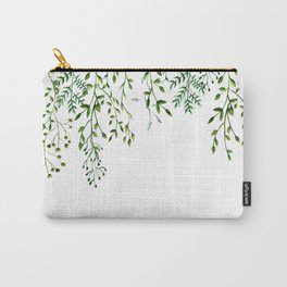Watercolor Vines Carry-All Pouch