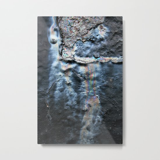 Black Rainbows Metal Print