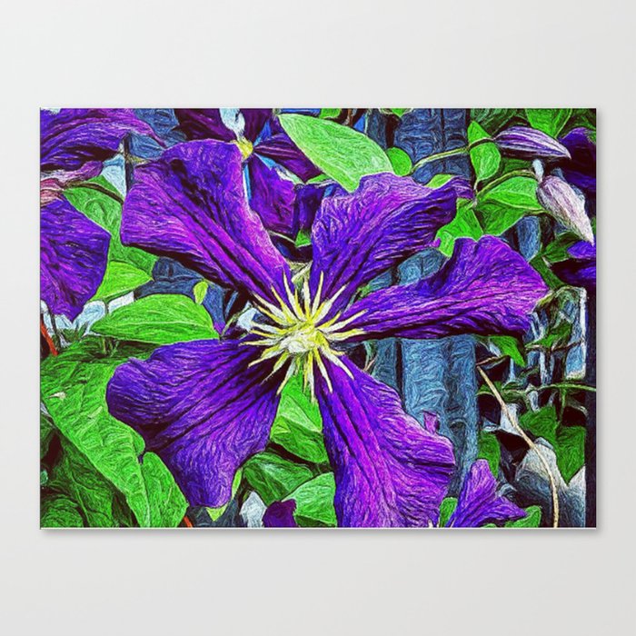 Purple Furple Canvas Print