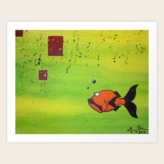 Blown Away Art Print