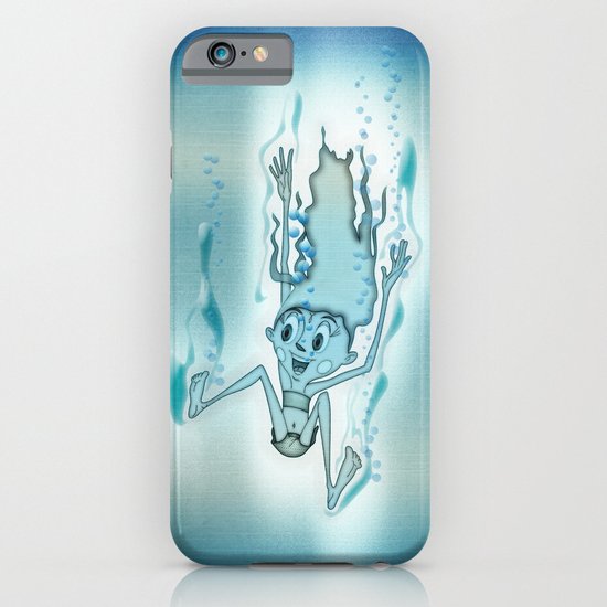 Blue Turquoise iPhone & iPod Case